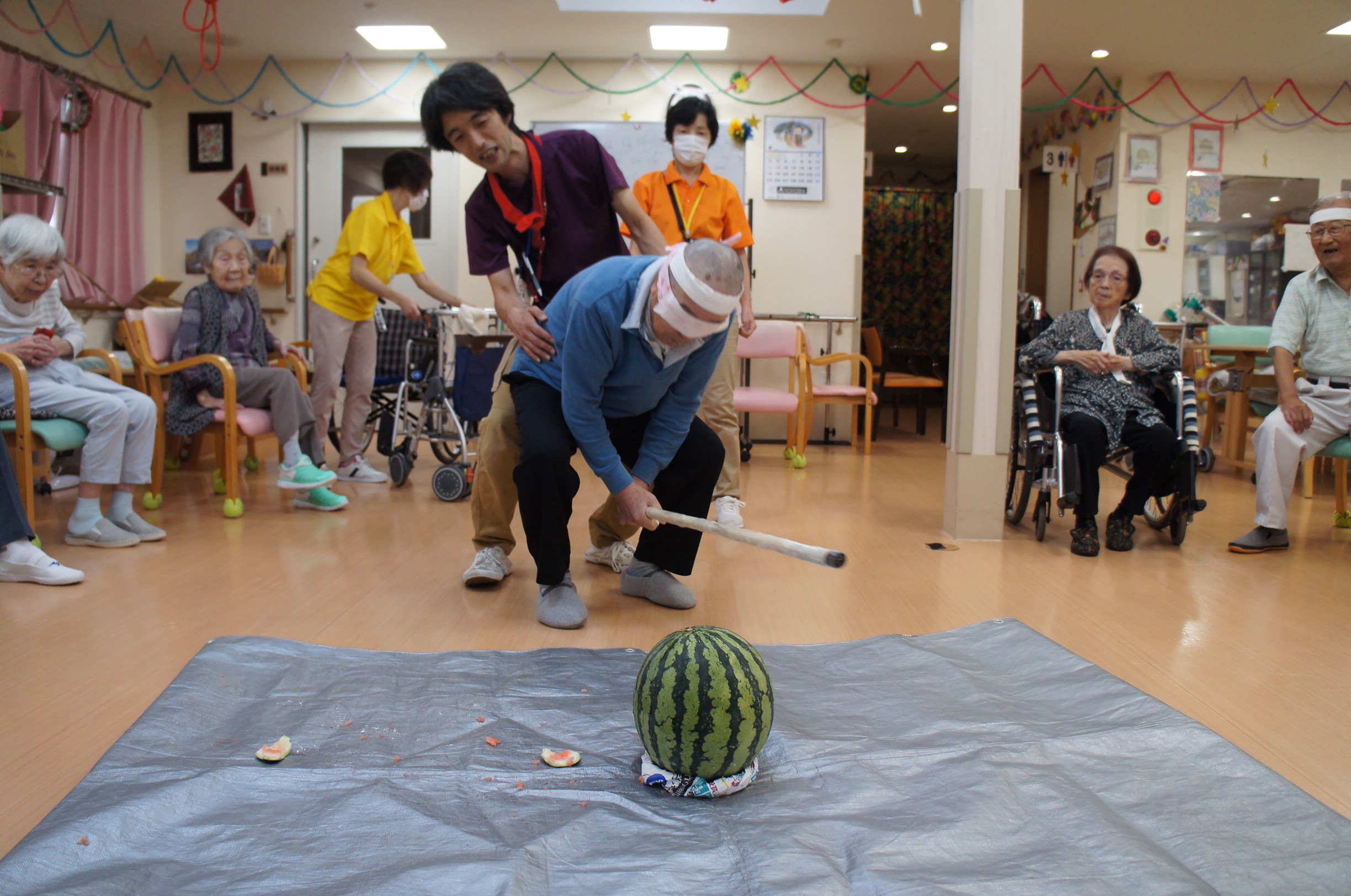 2019.08 スイカ割り大会