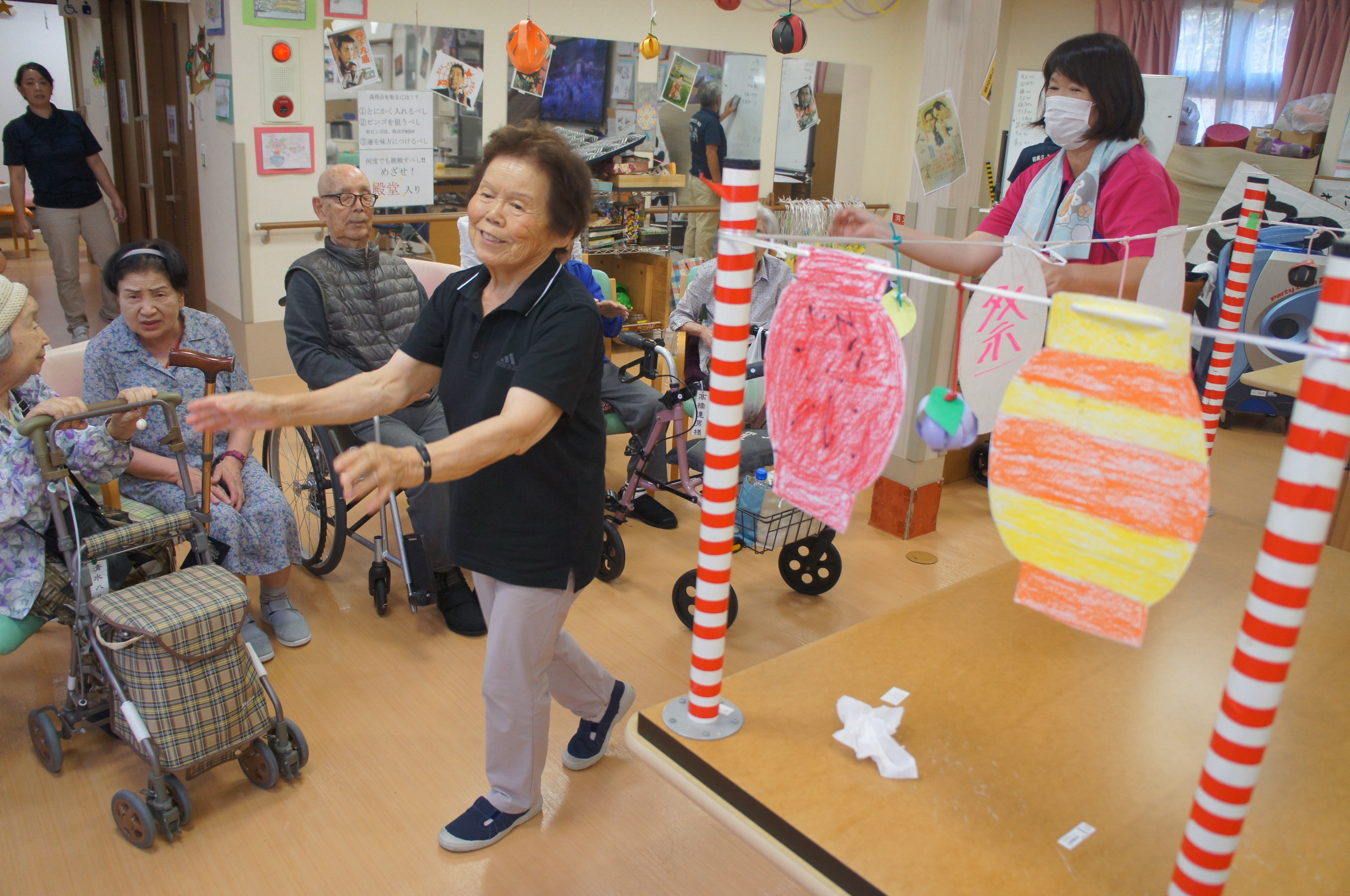 夏祭り2018（デイサービスセンターわせだ）　その１