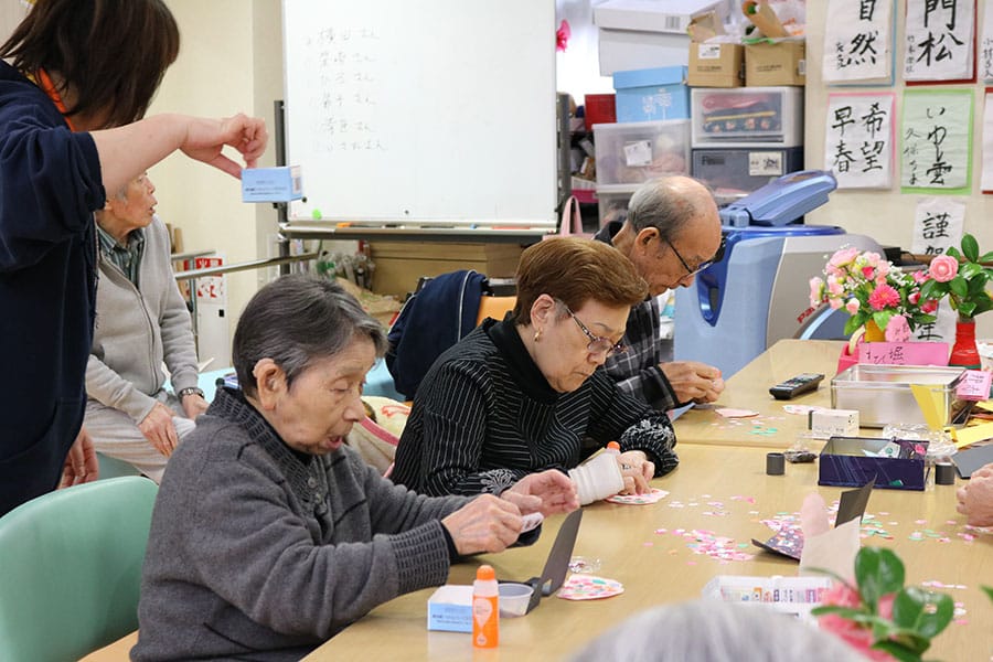 利用者様の様子